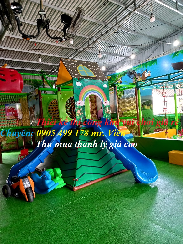 Lắp đặt Khu Vui Chơi Liên Hoàn Trong Nhà Chất Lượng Nhất - Hiện Đại Nhất