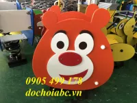THÚ NHÚN LÒ XO 2 TẤM HÌNH CON GẤU