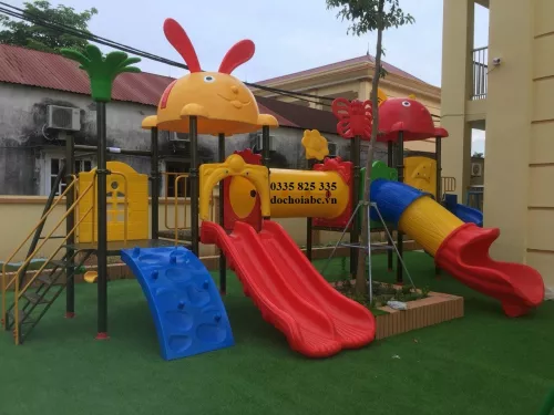 BỘ LIÊN HOÀN CẦU TRƯỢT NGOÀI TRỜI CHO BÉ