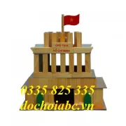 BỘ XẾP HÌNH XÂY DỰNG LĂNG BÁC BẰNG GỖ