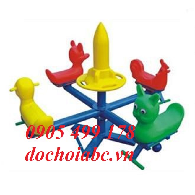 ĐU QUAY 4 CHỖ CON THÚ NHẬP KHẨU