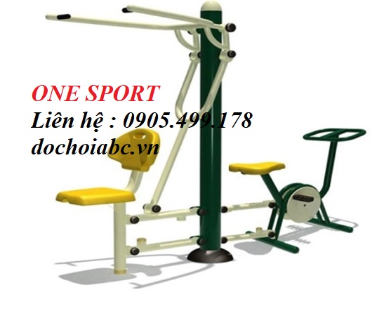 THIẾT BỊ TẬP KÉO TAY KẾT HỢP ĐẠP XE NGOÀI TRỜI - ONE SPORT