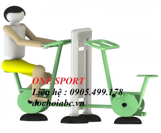 THIẾT BỊ TẬP XE ĐẠP ĐÔI NGOÀI TRỜI - ONE SPORT