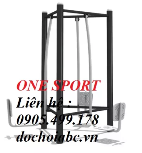 THIẾT BỊ TẬP ĐẠP CHÂN 3 CHỖ NGOÀI TRỜI - ONE SPORT