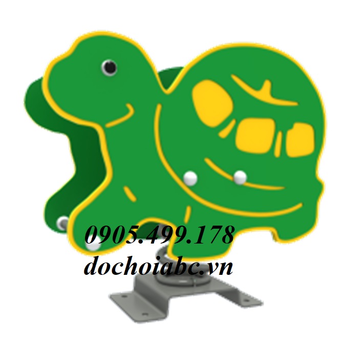 THÚ NHÚN LÒ XO 2 TẤM HÌNH CON RÙA