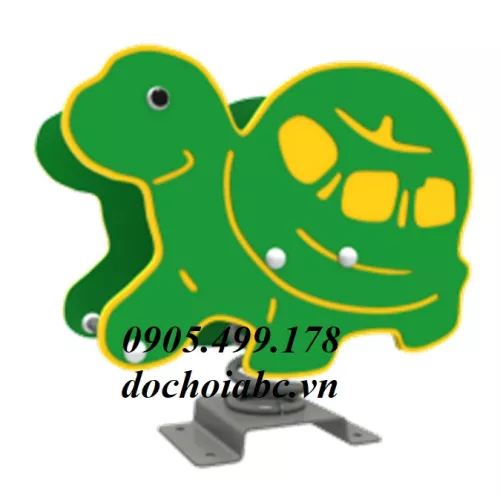 THÚ NHÚN LÒ XO 2 TẤM HÌNH CON RÙA