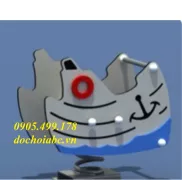 THÚ NHÚN LÒ XO 2 TẤM HÌNH TÀU THỦY