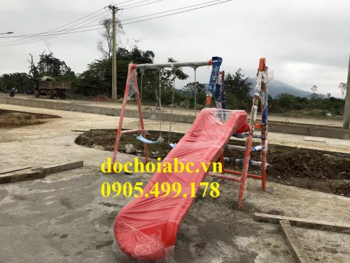 Bộ Cầu Trượt Xích Đu Cho Bé Ngoài Trời Giá Rẻ Chất Lượng Nhất