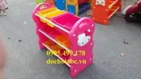 Kệ Nhựa Đựng Đồ Chơi Mầm Non ABC