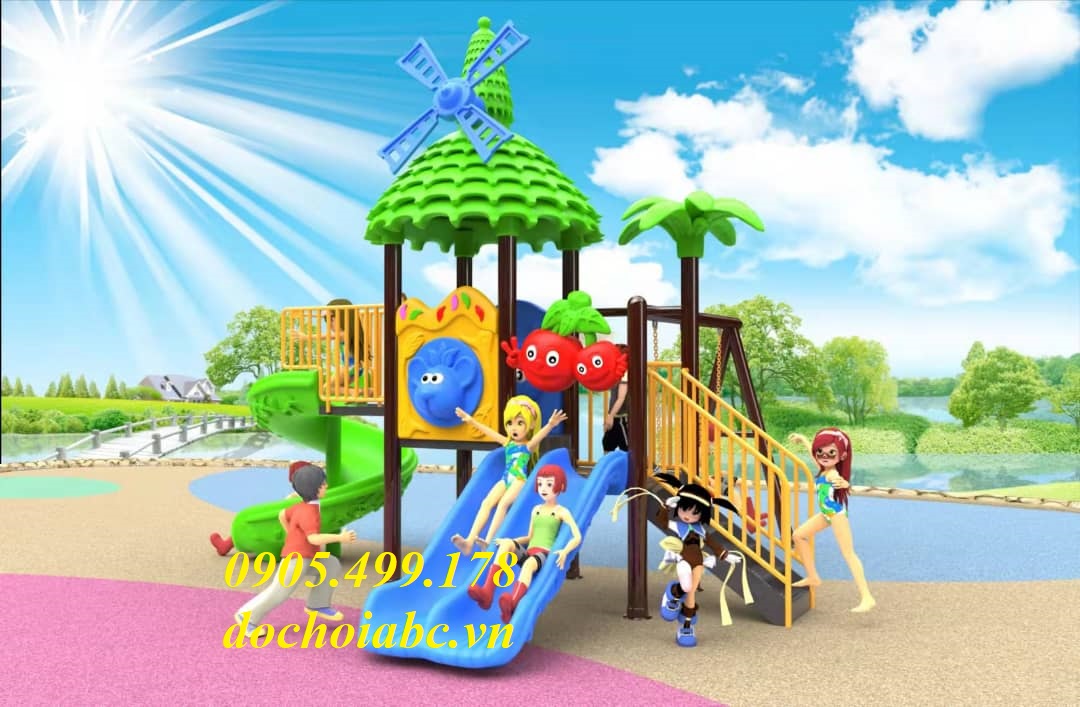 Chuyên cung cấp cầu trượt liên hoàn nhập khẩu tại Đà Nẵng