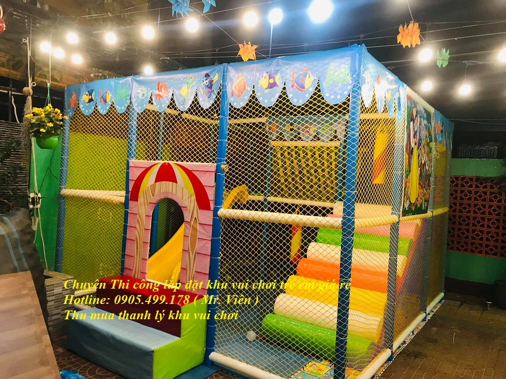 Thiết kế khu vui chơi trẻ em trong nhà cho diện tích nhỏ