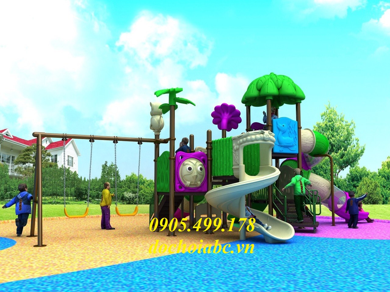 Chuyên Cung Cấp Cầu Trượt Công Viên Nước Chất Lượng Cao Tại Sài Gòn