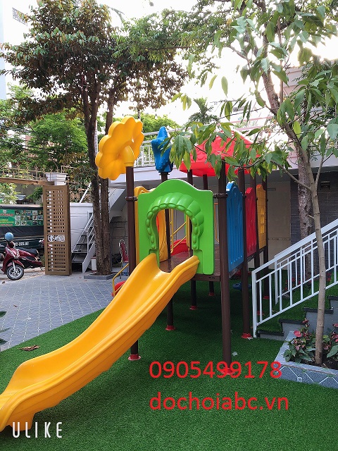 Bộ cầu trượt liên hoàn cho trẻ em giá rẻ