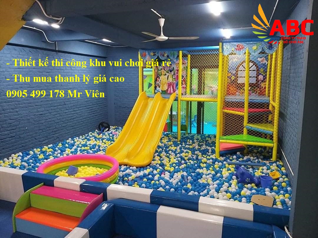 Nhận thanh lý thu mua khu vui chơi trẻ em giá cao