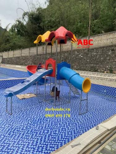 Thi Công Lắp Đặt Cầu Trượt Hồ Bơi
