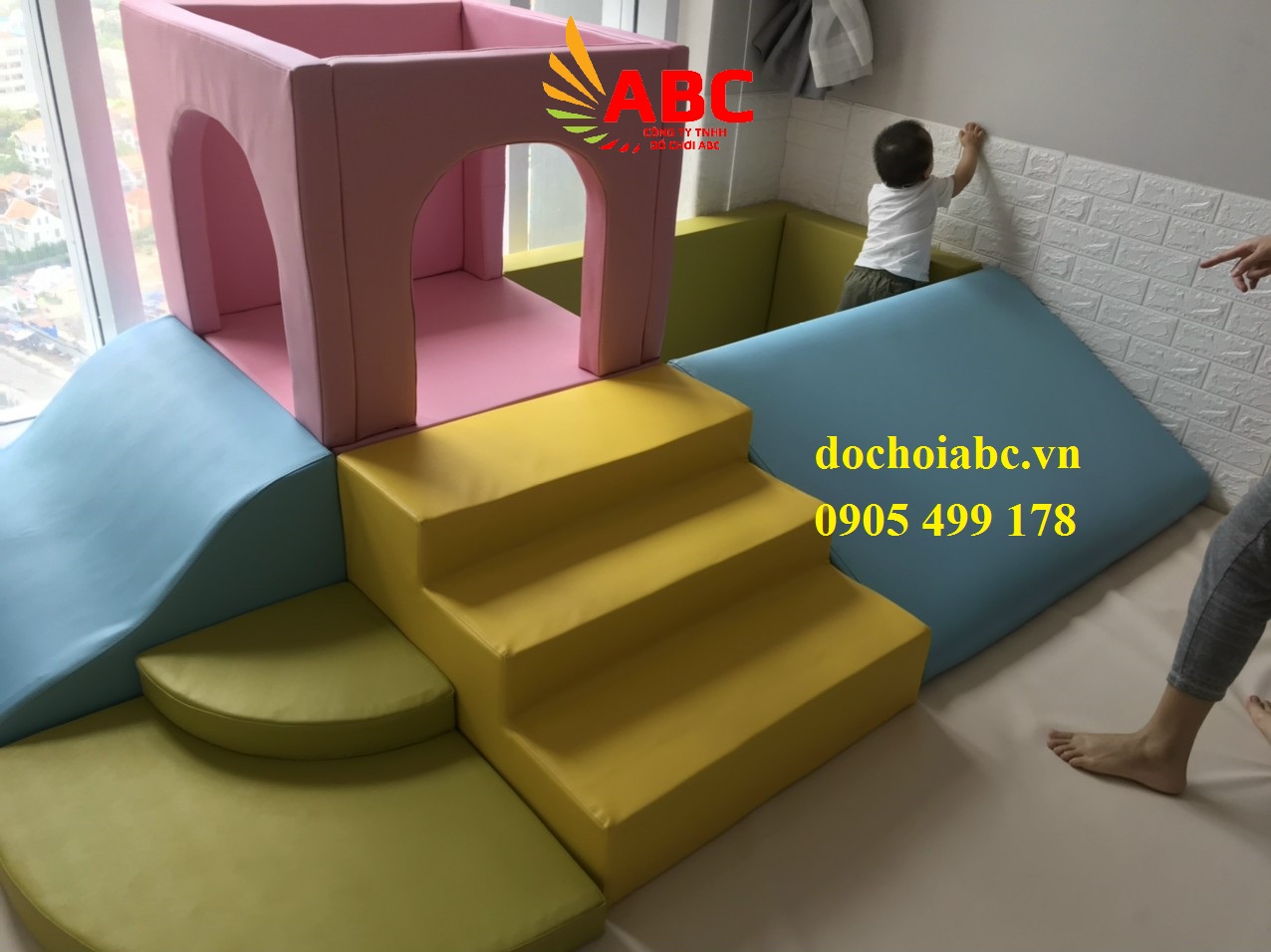 Đồ Chơi Thể Chất Mút Xốp Bọc Simili Toàn Quốc