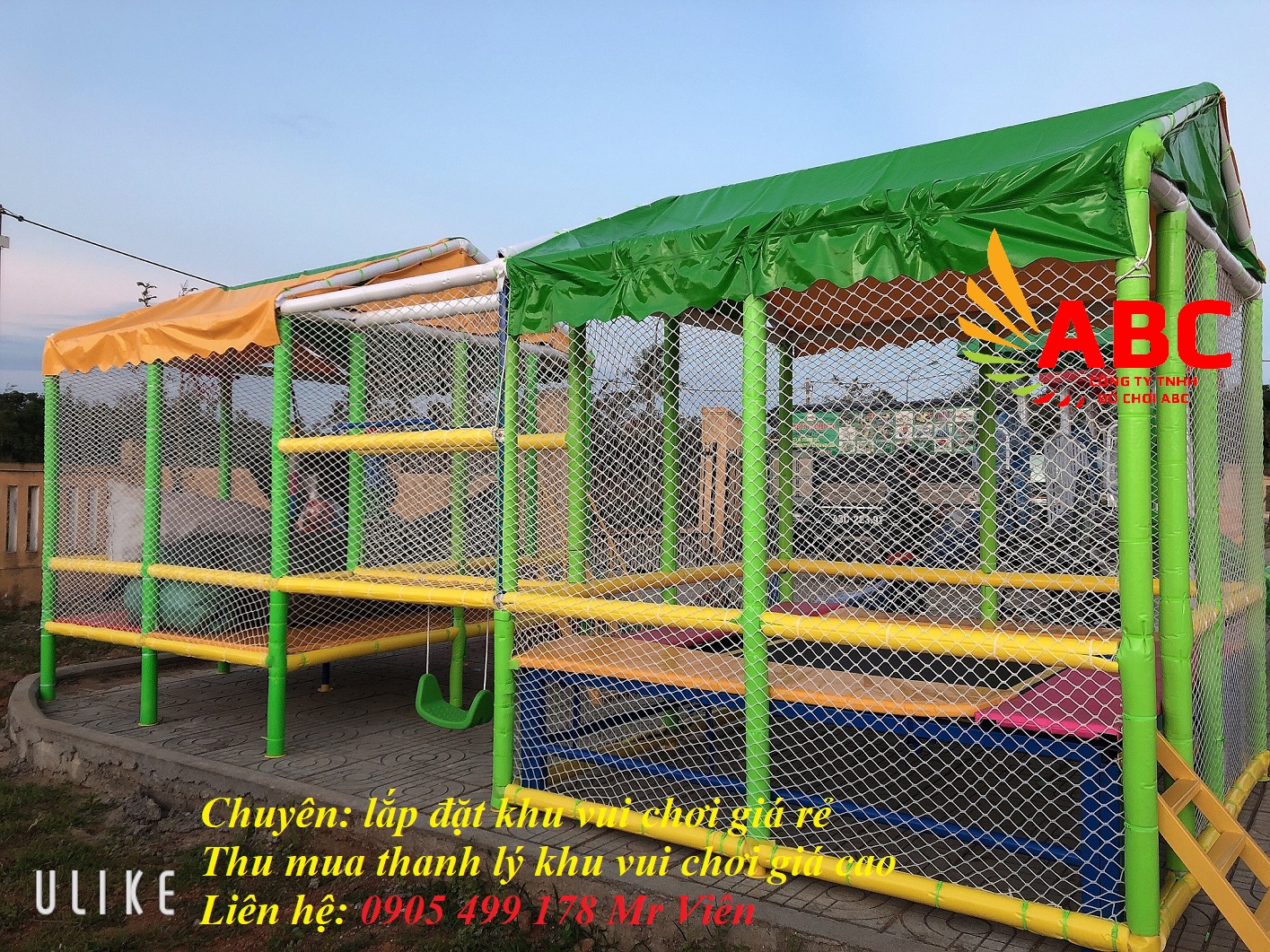 THI CÔNG KHU VUI CHƠI NGOÀI TRỜI GIÁ RẺ