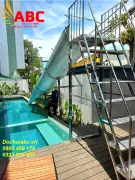 Cầu tuột dành cho hồ bơi hộ gia đình