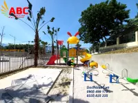 Cầu trượt liên hoàn ngoài trời