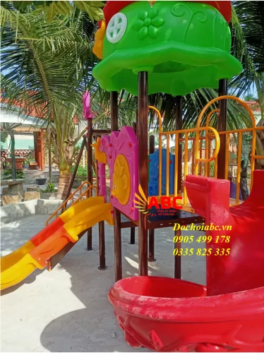 BỘ LIÊN HOÀN THANG LEO CẦU TRƯỢT KÈM XÍCH ĐU
