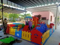 NHÀ BÓNG MINI NHỎ CHO BÉ VUI CHƠI