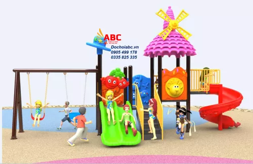BỘ LIÊN HOÀN CẦU TRƯỢT XÍCH ĐU MÁI CỐI XOAY GIÓ