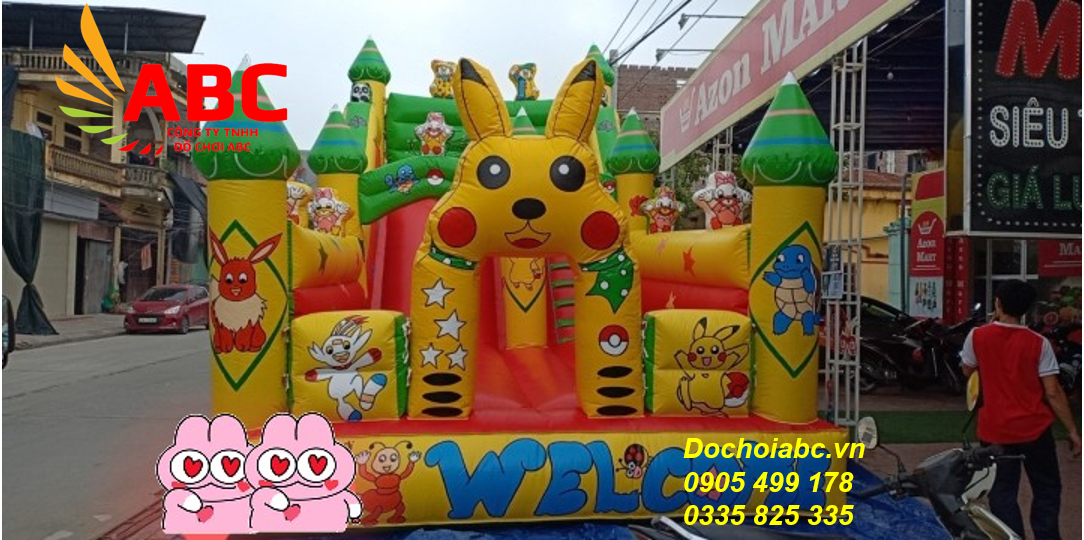 NHÀ HƠI LÂU ĐÀI CHO BÉ VUI CHƠI