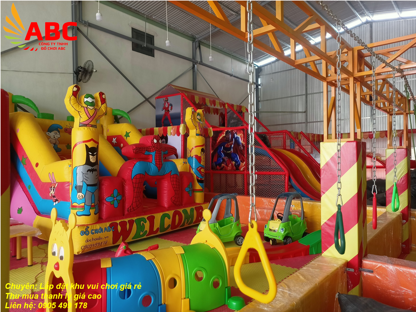 Tư Vấn Mở Khu Vui Chơi Liên Hoàn Trong Nhà