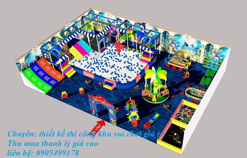BÁN KHU VUI CHƠI LIÊN HOÀN TRONG NHÀ