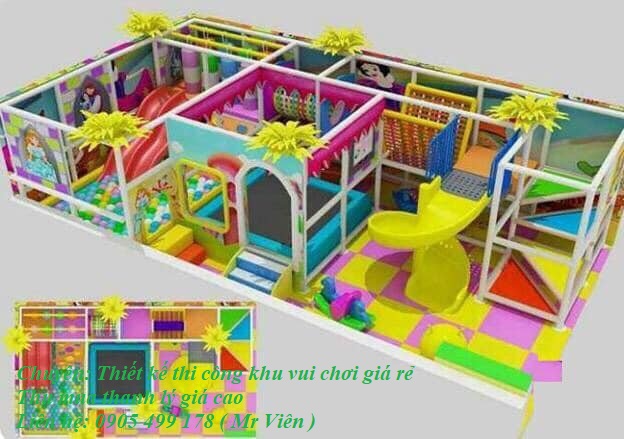 THIẾT KẾ KHU VUI CHƠI TRẺ EM CHẤT LƯỢNG CAO NĂM 2022