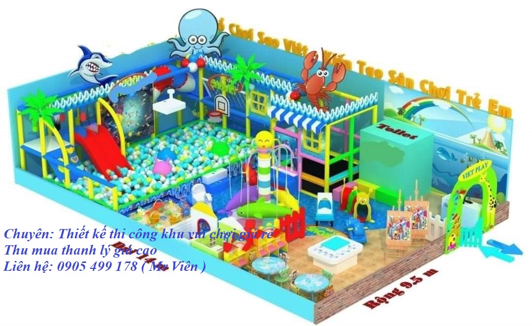 KINH PHÍ THI CÔNG KHU VUI CHƠI TRẺ EM BAO NHIÊU TIỀN TẠI ĐÀ NẴNG