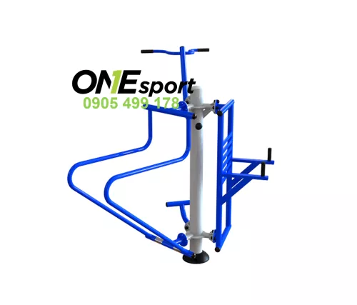 Cụm Thiết bị Xà đơn - Xà kép - gập bụng ngoài trời