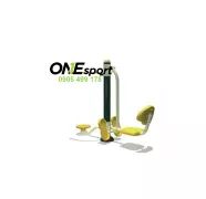 Cụm thiết bị tập đẩy chân kết hợp xoay eo ngoài trời