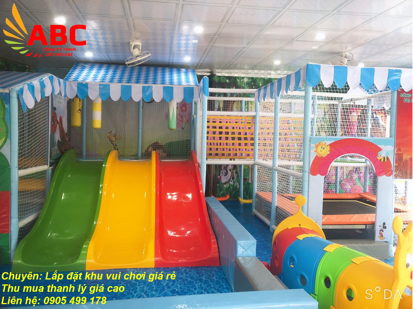 Thi công thiết kế khu vui chơi chất lượng tại Đà Nẵng