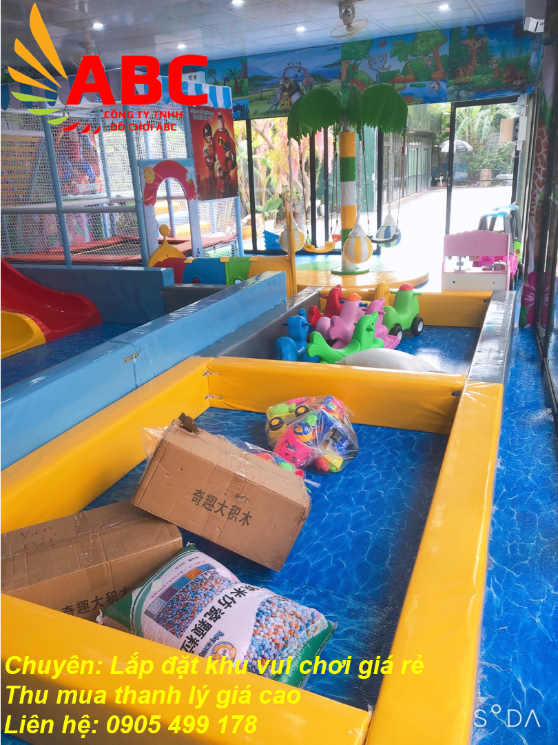 Thiết kế thi công khu vui chơi trẻ em ở Thanh Hóa