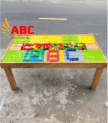 Bàn Lego 10 tấm cho bé mầm non
