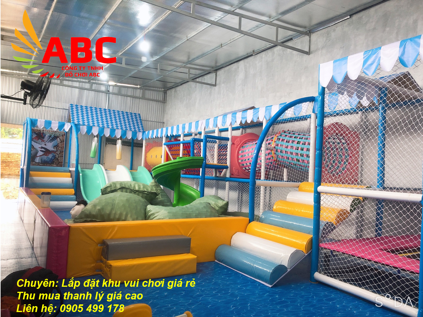 Thiết kế khu vui chơi trong nhà