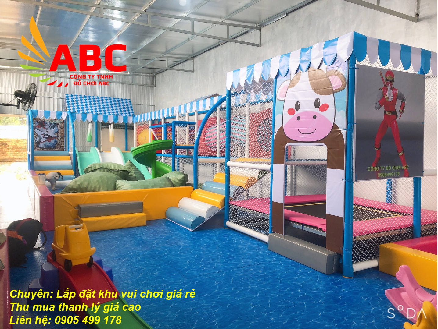 Thiết kế khu vui chơi trong nhà