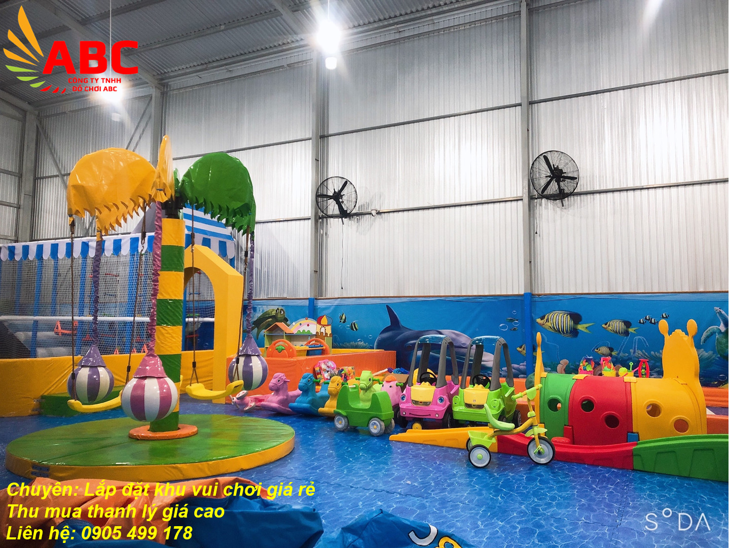 Thiết kế khu vui chơi trẻ em cao cấp