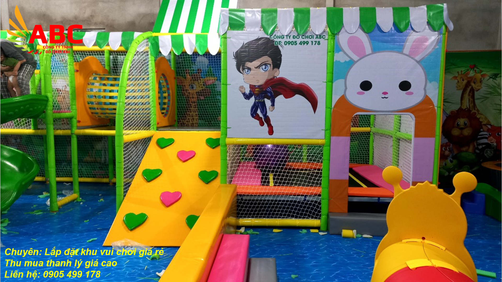 Thiết kế khu vui chơi trẻ em cao cấp