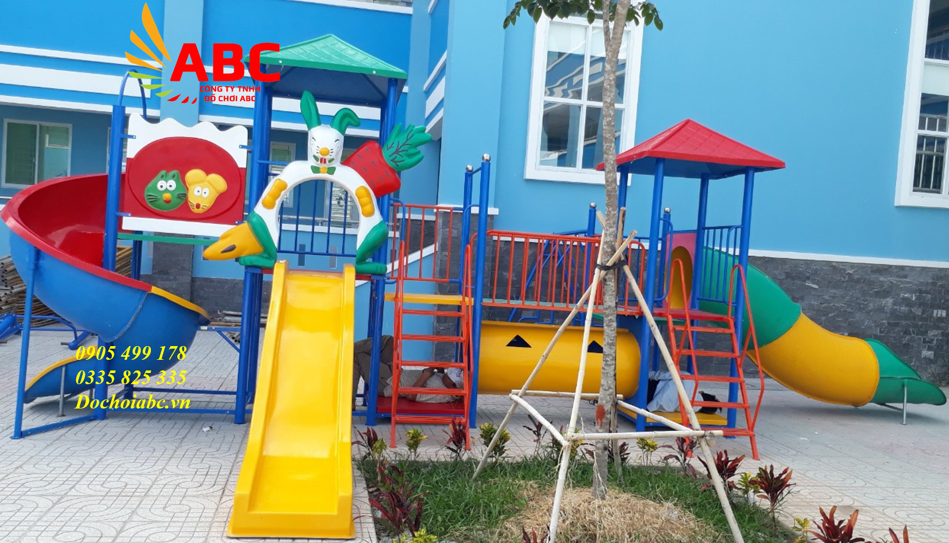 Máng trượt Composite cho trẻ em