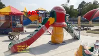 Nhà chòi cầu trượt nấm Composite