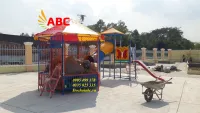 Nhà Bóng Ngoài Trời Liên Hoàn Ống Chui