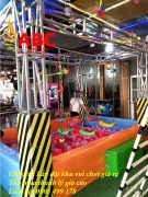 Kinh doanh quán cafe kết hợp khu vận động Sasuke cho trẻ em
