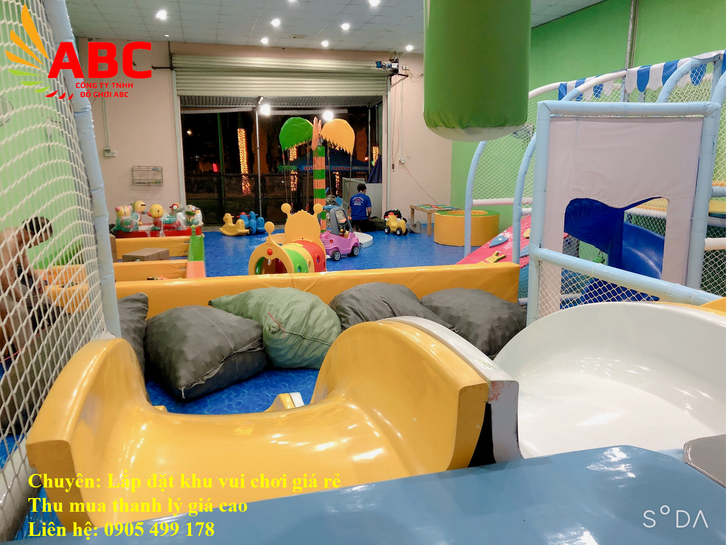 Thi công lắp đặt khu vui chơi trong nhà trên toàn quốc