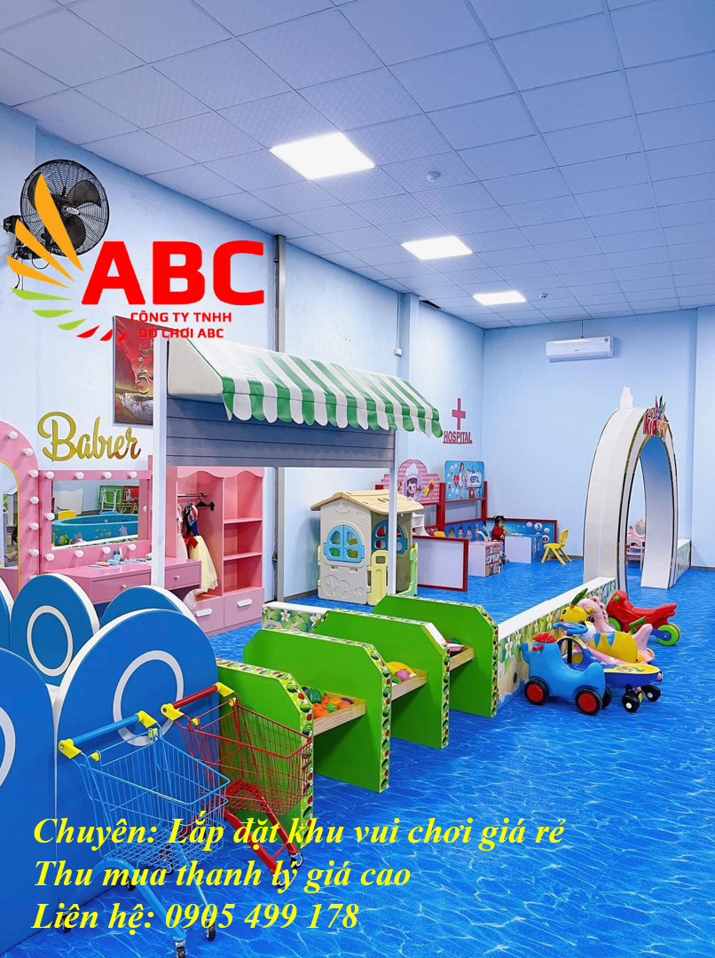 Thiết kế khu vui chơi trẻ em hiện đại