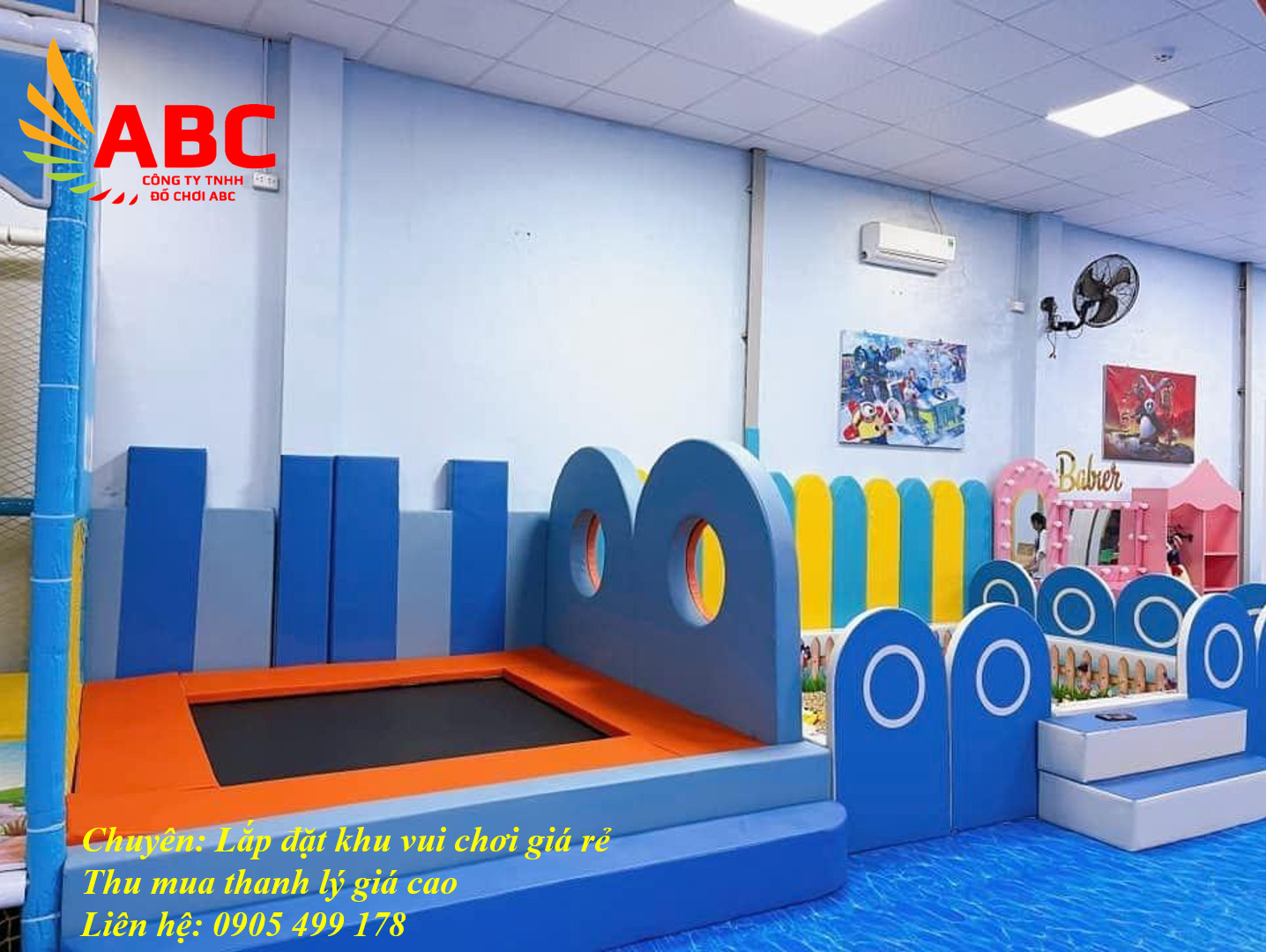 Thi công thiết kế khu vui chơi tại miền