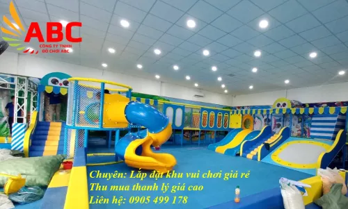 Thiết kế khu vui chơi trẻ em trong nhà