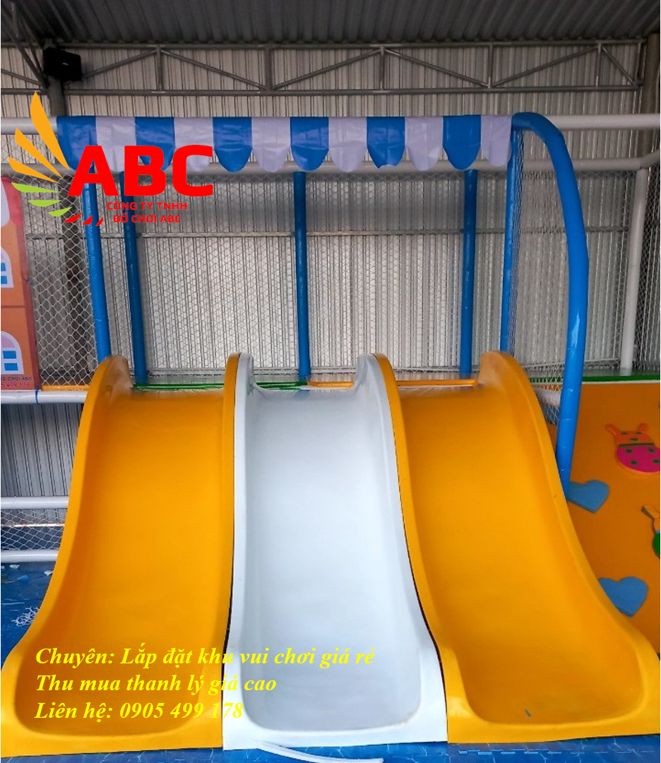 Chuyên lắp đặt khu vui chơi trong nhà trẻ em