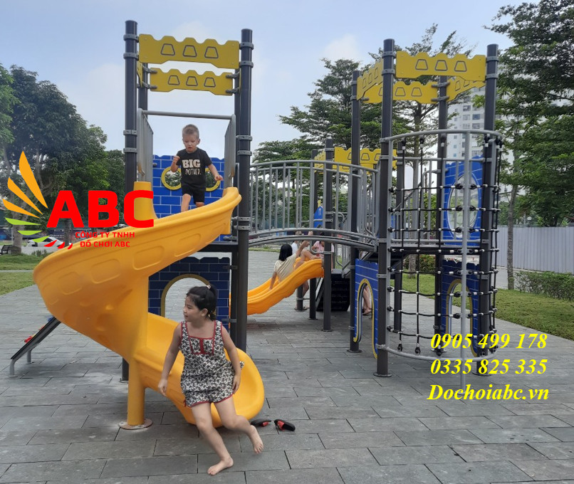 TOP những mẫu cầu trượt liên hoàn cao cấp nhất